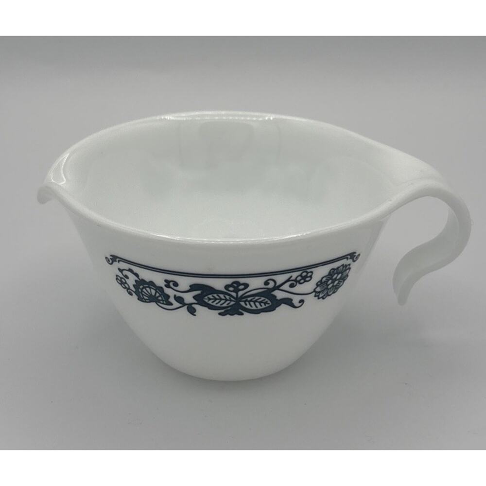 Corelle Pyrex OLD TOWN Blue Onion Creamer Pitcher Hook Cup